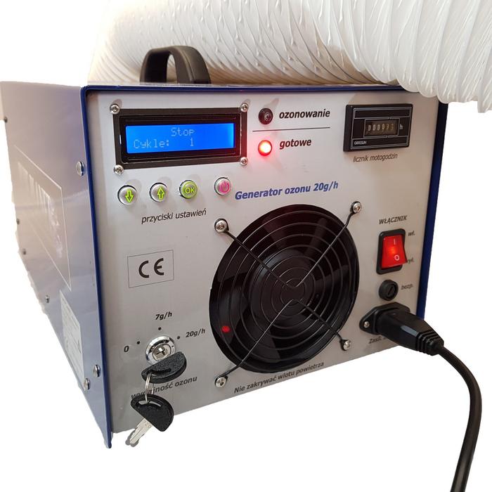 Ozone generator 20g DS-20-R with ozone extraction